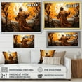 thumbnail image 4 of Designart "Morning Christs Christianity Resurrection art painting" Spiritual Floater Framed Canvas Wall Art, 4 of 7