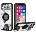 thumbnail image 1 of Kaleidio Case For iPhone 13 Pro Max (6.7") [Image Hybrid] Lightweight Slim Fit [Magnetic Ring Stand] Skin Cover [Black Marble], 1 of 4