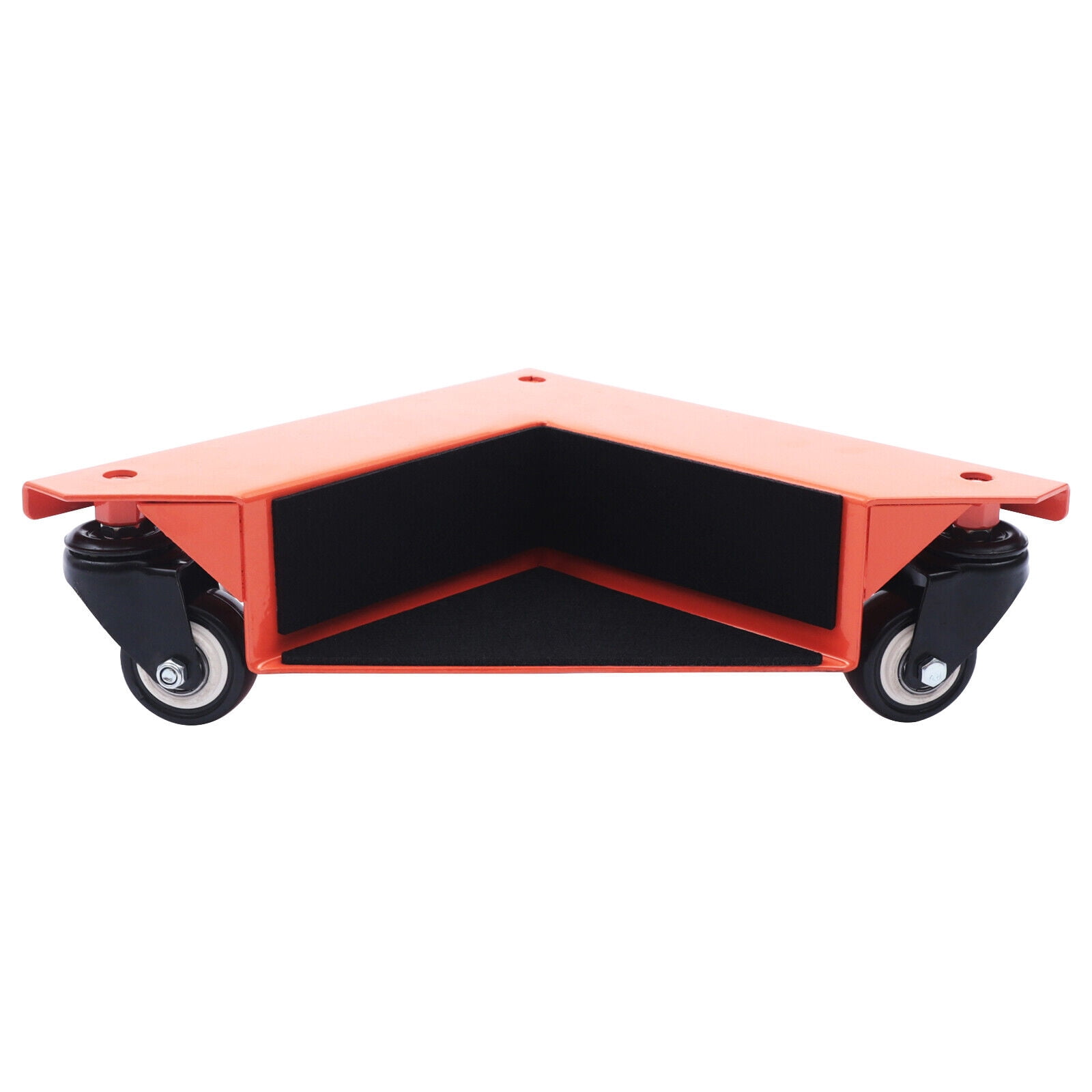 1433 lbs Furniture Dolly Mover Heavy Duty Moving Wheels Casters Orange