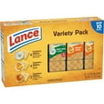 thumbnail image 2 of Lance Sandwich Crackers, Captain's Wafers, Variety Pack, 10 Individual Packs, 6 Sandwiches Each (Pack of 3), 2 of 3