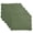 Emerald Green, variant on Quilted Placemats Set of 6 Washable-13x18 inches Rectangular Placemats for Kitchen Table-100% Cotton Fabric Rectangular Table Mats, (Dark Brown)