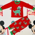 thumbnail image 3 of Conjuntos de pijamas de manga larga para niños y niñas, ropa de dibujos animados para bebé, pijamas de Navidad, ropa de dormir de dinosaurios, novedad, 3 of 4