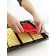 thumbnail image 3 of Lekue 2 Piece Red Waffle Mould, 3 of 6