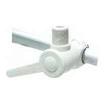 Seachoice 19561 Nylon Antenna Rail Mount, White