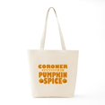thumbnail image 6 of CafePress - Coroner Powered By Pumpkin Spice Tote Bag - Unisex Canvas Tote Bag, Beige, 1-Piece, 6 of 7
