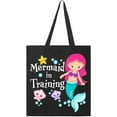 thumbnail image 3 of Inktastic Mermaid in Training Tote Bag, 3 of 4