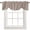 Brown, variant on Fsddascl Cream Moire Tie Up Valance Curtains for Windows, Kitchen Curtains Window Treatments, Water Ripple Stripe Farmhouse Short Window Shades Valances for Bedroom Bathroom Cafe 42"x12"