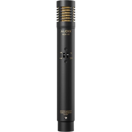 UPC: 0687471061152 | Audix ADX51 Wired Electret Condenser Microphone  Black