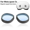 thumbnail image 5 of Compatible with Meta Quest 3S VR Lenses Frame - Anti-Blue Light HD Snap-On Frame for VR Headset Accessories-Without lenses, 5 of 7