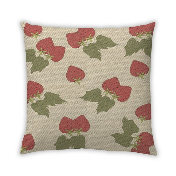 Ahgly Company Outdoor Square Contemporary Throw Pillow, 18 inch by 18 inch