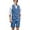 Blue, variant on 2PCS Boys Formal Suit Slim Fit Kids Suits for Teen Wedding Ring Bearer Outfit Double Breasted Suit Solid Vest Shorts Suit, Unisex, Graduation, PROM