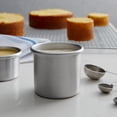 thumbnail image 3 of TrueCraftware- Set of 3 Aluminum 3" X 3" Round Layer Cake Baking Pan- Bakeware for Cake Pizza Layer Cake Pans Easy Releasing Cake Baking Pans Circle Cake Pans Cake Tin Cheesecake Mold, 3 of 6