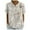 Kaki, variante sur Fgnfyis Été Dames Élégant Col à Revers Col Rond Chemise en Lin Imprimée Ample Chandail Vintage Décontracté T-Shirt T-Shirts pour Femmes Vert TTG