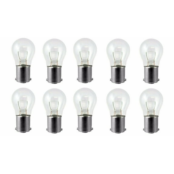 10x 93 Light Bulb Auto Car Mini Lamp RV Motorcycle Trunk Vintage 12V BA15S