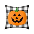 thumbnail image 1 of Yhmxh Pillow Covers Throw Pillow Covers Pillow Protector Halloween Pillows Cover Decor Pillow Case Sofa Waist Throw Cushion Cover 1PC Halloween Pillows Cover, 1 of 1