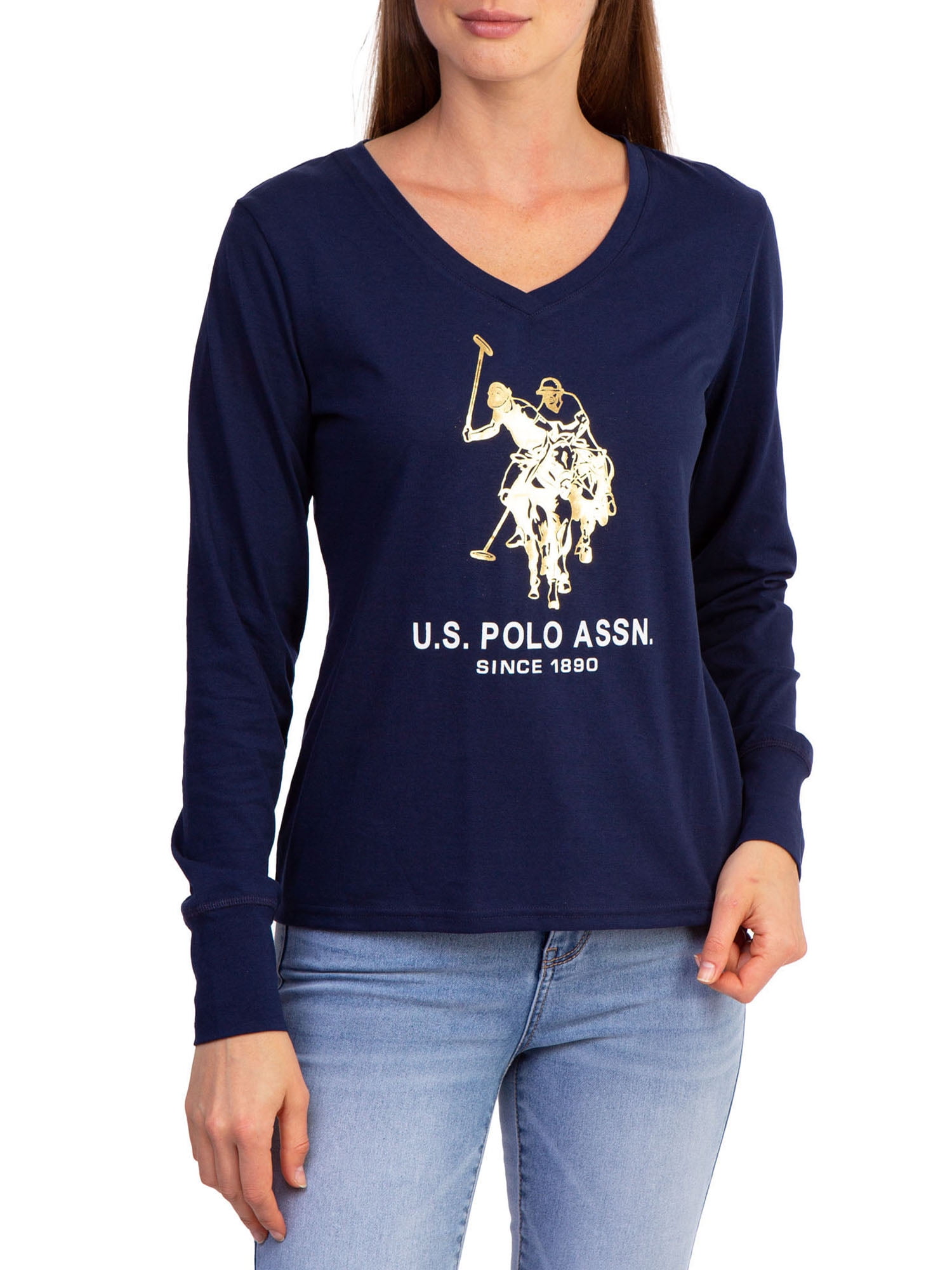 us polo t shirt women's