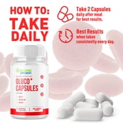 Gluco+ Advanced Formula Blood Support for Health and Wellness 120 Capsules