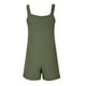 thumbnail image 3 of MKLEKYY Pijama Corto Para Mujer, Mono Informal De Verano, Pantalones Cortos Con Tirantes Ajustables, Mono De Pierna Ancha Con Bolsillos, 3 of 4