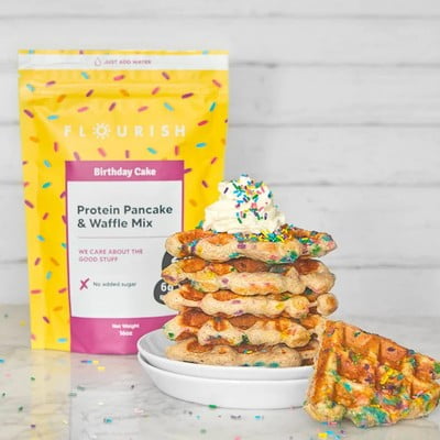 Flourish Mix Pancake Birthday Cake 16 oz (Pack of 8)