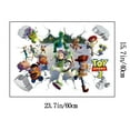 thumbnail image 2 of 3D Wall Stickers Toy Story Cartoon Kids Toy Story Wall Decals Peel and Stickers for Walls Bedroom Living Room Home Décor(15.7X23.7) Inch, 2 of 5