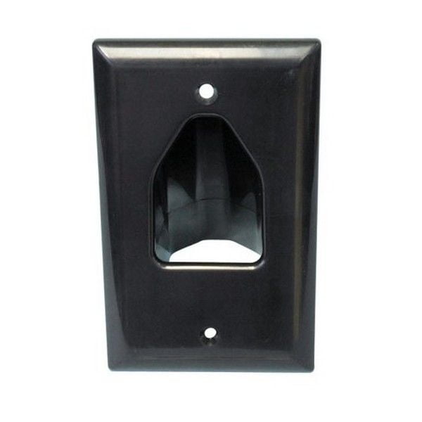 Recessed In Wall Blk Cable Pass Through Wall Recessed In Wall Blk Cable Pass Through Wall