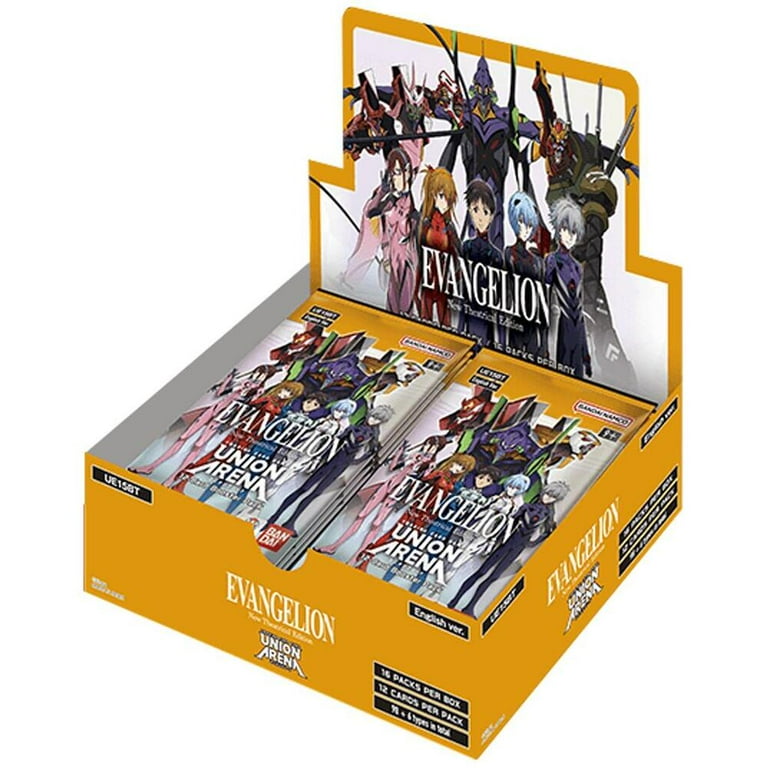 Union Arena CCG: Evangelion: New Theatrical Edition Booster Box (UE15BT) - 16 Packs - Walmart.com Union Arena CCG: Evangelion: New Theatrical Edition Booster Box (UE15BT) - 16 Packs - Walmart.com