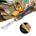 thumbnail image 4 of Biselador de bordes para artesanía en cuero, herramienta para manualidades, biselador de cuero, herramienta de corte biselado (10mm), 4 of 9