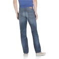 thumbnail image 2 of Aeropostale Hombres Bowery Straight Med Wash Slim Fit Jeans, Azul, 27W x 28L Aeropostale Ajustado, 2 of 3