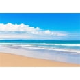 thumbnail image 2 of ABPHOTO 7x5t Photography Backdrop Sea Beach Waves Blue Sky White Cloud Nature Ocean Romantic Photo Background Backdrops, 2 of 4
