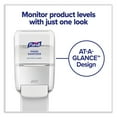 thumbnail image 4 of PURELL 5020-01 5.25 in. x 8.56 in. x 12.13 in. 1,200 mL Push-Style Hand Sanitizer Dispenser - White (1/Carton), 4 of 7
