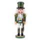 thumbnail image 1 of 24m Navidad de madera Ornamnets Nutrakers Muñeca Modelo Juguetes Navidad tradicional Verde perfke marioneta soldado cascanueces, 1 of 9
