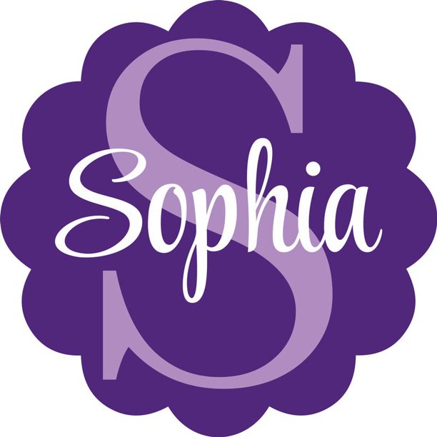 Personalized Name Vinyl Decal Sticker Custom Initial Wall Art