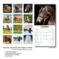 thumbnail image 2 of Calendario de Pared 2026, Calendario de Caballos, Calendario de Pared Mensual Colgante con Bloques Grandes para Organizar y Planificar, Horario Académico, Hogar, Oficina y Familia, Papel Grueso y Resistente, 2 of 6