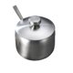 thumbnail image 5 of Tarro de Azúcar de Acero Inoxidable Cateissary con Cuchara y Tapa Plata, 5 of 6