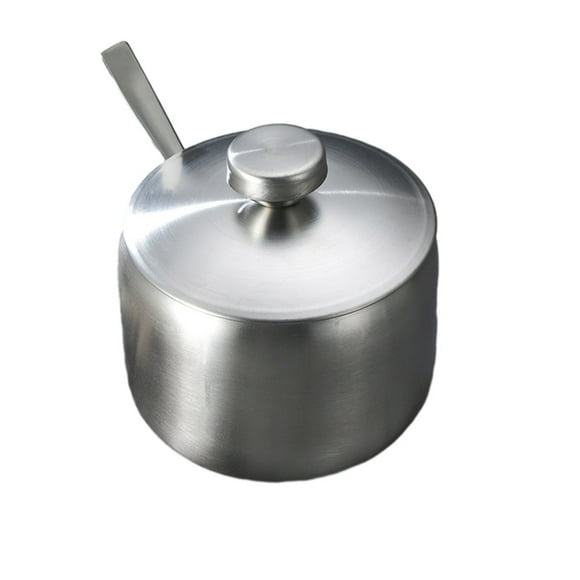 Billuyoard Sugar Bowl Coffee Tea Spice Jar Gadgets Salt Integrated Pot Container Seasoning Supplies Kitchen Cooking Design Type4 NO4