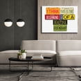 thumbnail image 6 of Epic Graffiti 'Bogart Beautiful Friendship' by Gregory Constantine, Giclee Canvas Wall Art, 54"x40", 6 of 8