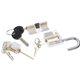 thumbnail image 4 of 15pcs Lock Picking Set Kit Tool with Three Transparent Practice Training Padlock Lock for Locksmith Beginners and Professional, 4 of 5