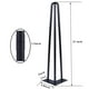 thumbnail image 2 of Osring Patas de mesa en forma de horquilla de 22 pulgadas con patas de metal para muebles de 3 varillas de 1/2 de diámetro para mesa de centro y soporte para TV Patas de horquilla negras de mediados d, 2 of 5