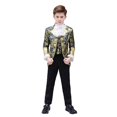 thumbnail image 3 of Traje de corte retro para niños y niñas, traje de actuación de seis días, conjunto de vestido de actuación teatral del príncipe azul, 3 of 6