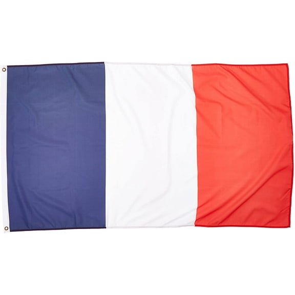 3ft x 5ft France Flag - Printed Polyester
