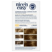 Clairol Nicen Easy Permanent Hair Color Cream, 6.5 Lightest Brown, Hair Dye, 1 Application