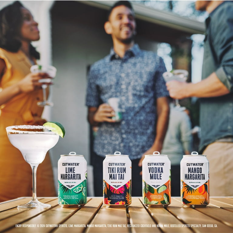 Cutwater Spirits Vodka Mule, 4 Pack 12 fl. oz. Aluminum Cans, 7% ABV
