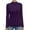 Purple, variant on EHRWE Womens Tops Ladies Turtleneck Long Sleeve Sleeveless Tops Solid Color Basic Slim T Shirts Fashion Clothes 2025
