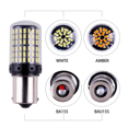 thumbnail image 4 of Luz de freno LED para automóvil 1157 3014 144smd, bombilla que resalta la luz estroboscópica 1156, señal de giro, puede bu, 4 of 5