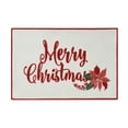 thumbnail image 3 of VCNY Home Merry Christmas White/Red Holiday Indoor Scatter Rug, 20" x 30", 3 of 5