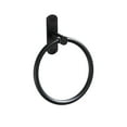 thumbnail image 2 of Viflosae Black Towel Bathroom Hand Towel Perforated Towel Rack Mounted Matte （2ml） Deals of the Week, 2 of 8