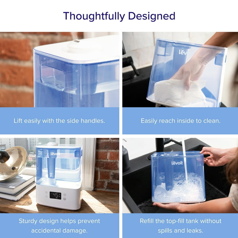 LEVOIT Classic300S Smart Humidifier, 6L Top Fill Tank with Night