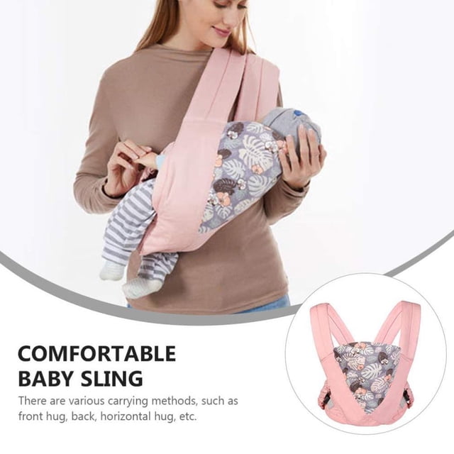 Portabebés con eslinga y almohadillas suaves, portabebés ergonómico
