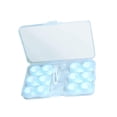 thumbnail image 4 of Estuche portátil de contacto con los ojos con accesorios a prueba de fugas Durable para mujeres Conveniente Azul Yinane, 4 of 8