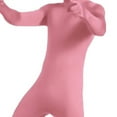 thumbnail image 6 of Wyobmus Men's And Women's Face Open Zentai Bodysuit Stretch Polyester Spandex Full Body Suit A-Pink, 6 of 9